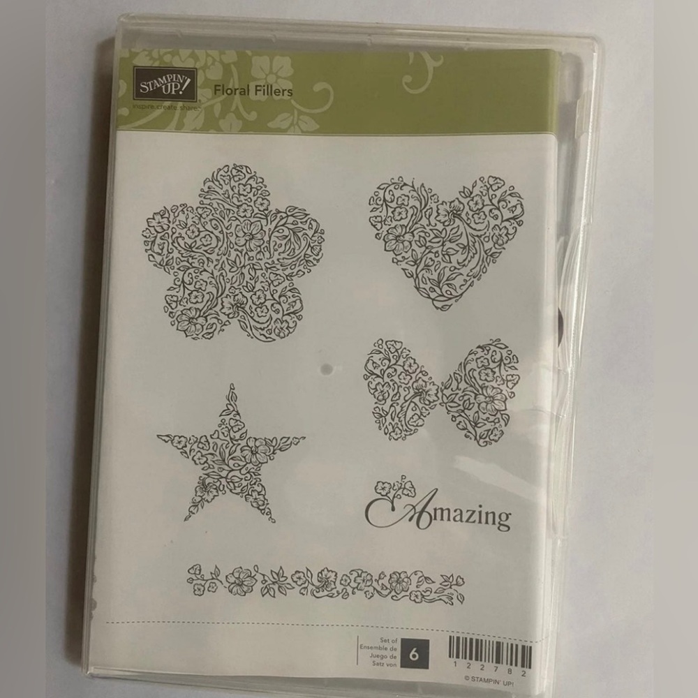 Stampin Up Floral Fillers Stamps